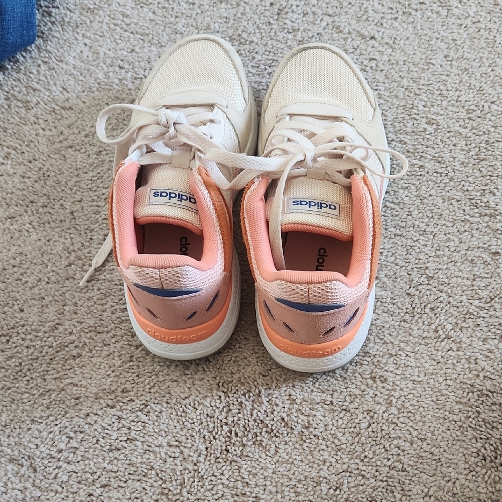 Adidas Sneakers - Cream and Peach